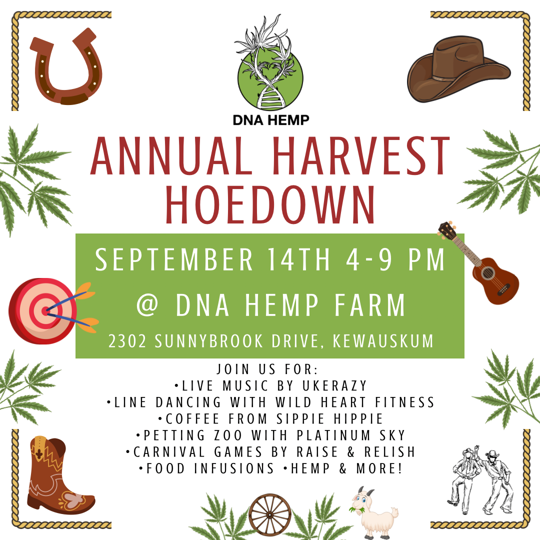 annual harvest hoedown @ dna hemp farm