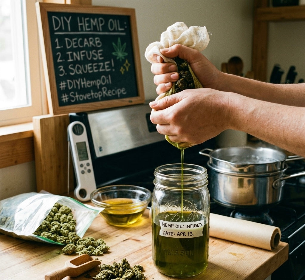 From Bud to Bottle: The Ultimate Guide to Crafting Potent Hemp-Infused Oil 🌿✨