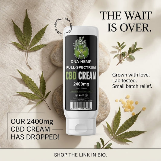 From Soil to Soul: The High-Vibe Magic of Our Sun-Grown 2400mg CBD Cream