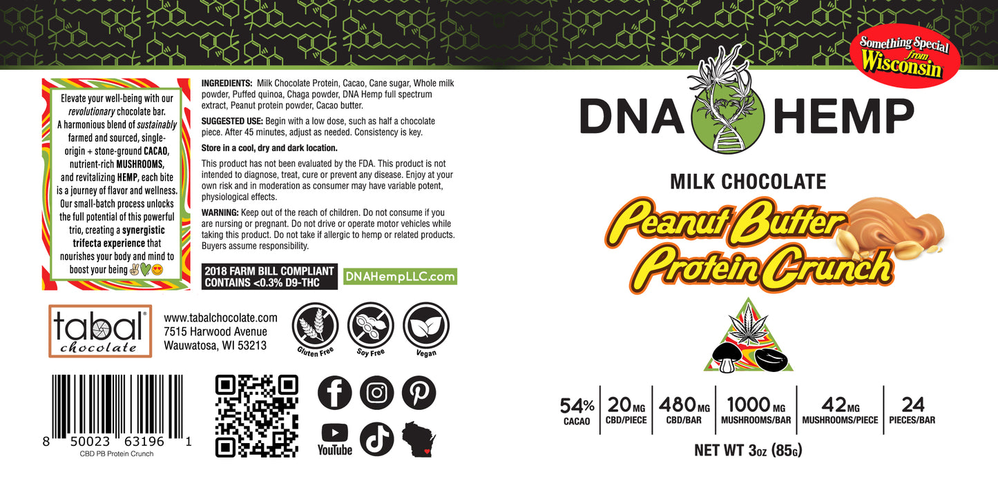 DNA Hemp-CBD Chocolates