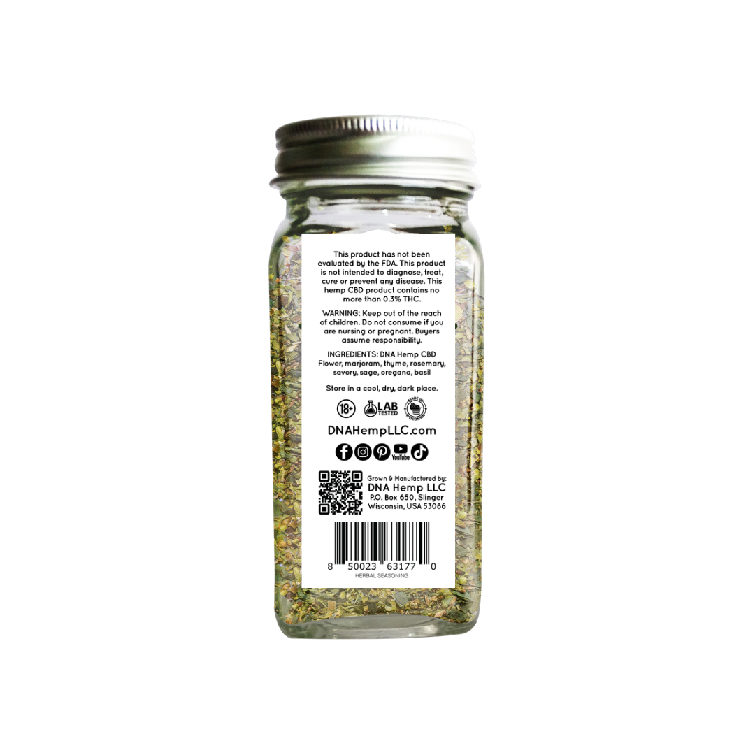 DNA Hemp-CBD "Soul Shaker" Herbal Seasoning -  - [dnahempllc]