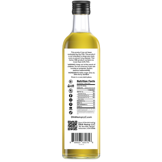 DNA Hemp-CBD Olive Oil -  - [dnahempllc]